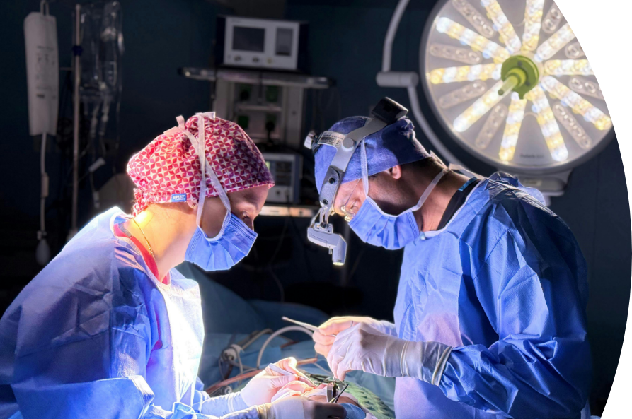 Medical device research in a surgical setting image